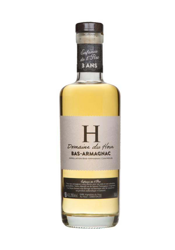 Armagnac 3 ans,  43.3°vol - 50 cl